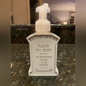 Haunted Mansion inspired soap holder for Bath & Body Works foam soap.